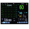 Portable 12.1" Touch Screen Patient Monitor TFT Vital Signs ECG NIBP SPO2 TEMP RESP PR