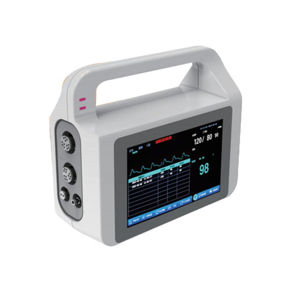 Portable vital signs monitor ECG NIBP RESP TEMP SPO2 PR