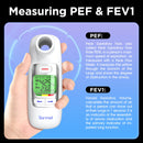 Peak Flow Meter Digital Home Spirometer with Bluetooth  for Asthma COPD Test PEF and FEV1 Smart Personal Portable Espirometer