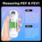 Peak Flow Meter Digital Home Spirometer with Bluetooth  for Asthma COPD Test PEF and FEV1 Smart Personal Portable Espirometer