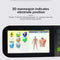 Portable 12 Lead ECG Monitor EKG Machine 6 Channel