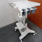 ECG Patient Monitor Ultrasound Use Aluminium Alloy Mobile Stand Trolley Cart With Printer Table