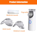 Mesh Nebulizer Portable Atomizer Mini Nebulizer Handheld Airway Inhale Humidifier Nebulizer